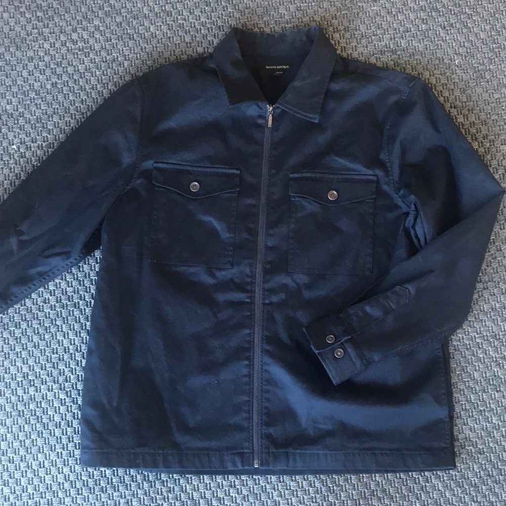 Banana Republic Men’s Stretch Cotton Jacket